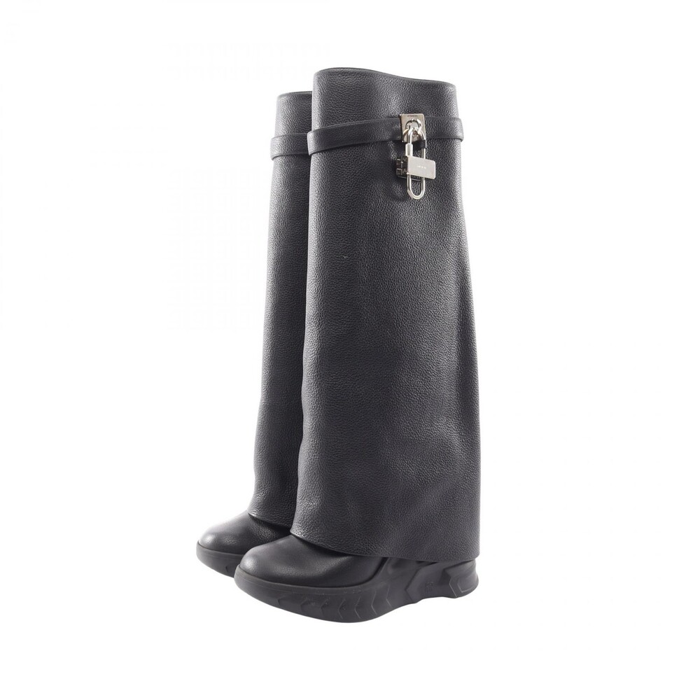 Givenchy Shark Rock Biker Long Boots #351063G79B